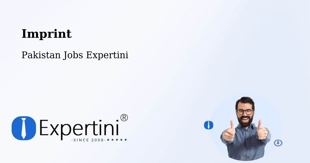 Imprint - Pakistan Jobs Expertini